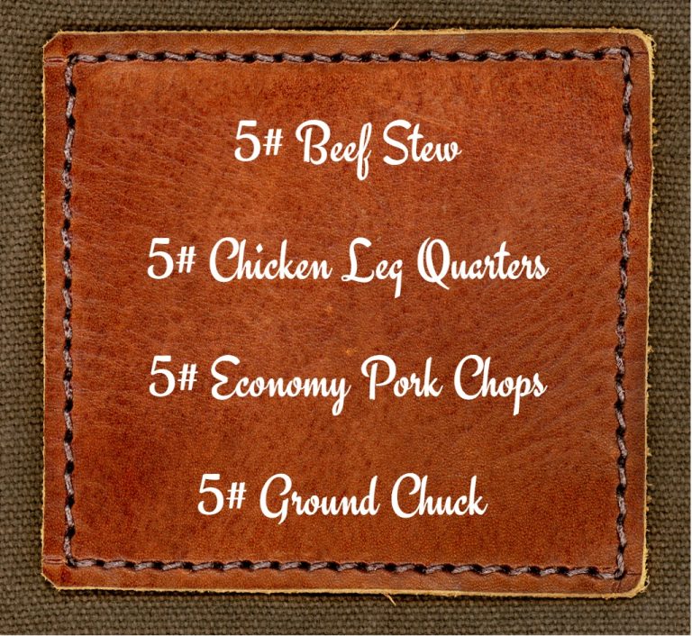 Specials Ole Timey Meats